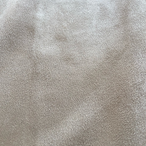 Nude Suede Dress - Picture 3 of 4